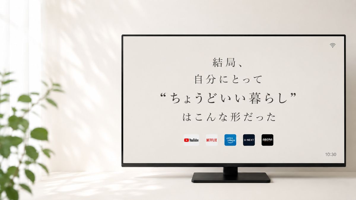 ちょうどいい暮らし