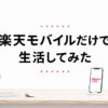 楽天モバイルだけで生活してみた